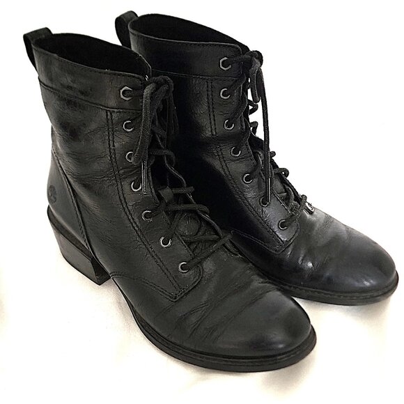 Timberland Sutherlin Bay black leather ankle boots - Picture 2 of 13